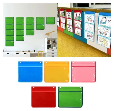 Produktbild von Wandordner und Organizer für das Klassenzimmer, Kindergarten und Hausaufgaben
