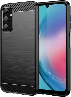 Produktbild von Hülle Carbon für Samsung Galaxy A25 5G Schutzhülle Handy Case TPU Cover Handyhülle