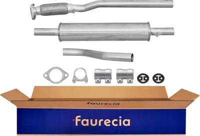 Produktbild von HELLA 8LC 366 023-791 Mittelschalldämpfer Schalldämpfer für FIAT PUNTO (188) PUNTO Van (188AX)