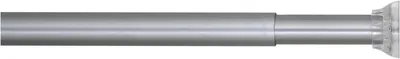 Image de Sealskin tringle à rideau de douche télescopique 185 cm gris mat