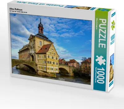 Produktbild von CALVENDO Puzzle Altes Rathaus | 1000 Teile Lege-Größe 64x48cm Foto-Puzzle für glückliche Stunden