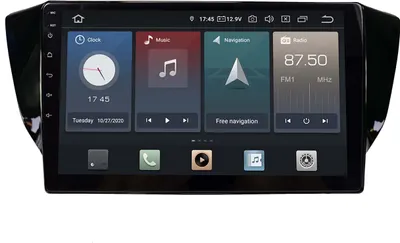 Produktbild von Für Skoda Superb 16-19 10" Touchscreen Android Autoradio GPS Navigation CarPlay