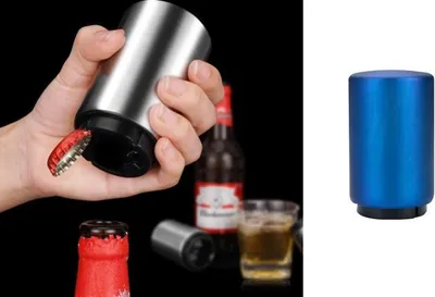 Obrázek produktu pro Otvírák na lahve - Otvírák na pivo - Korunkový otvírák - Modrý
