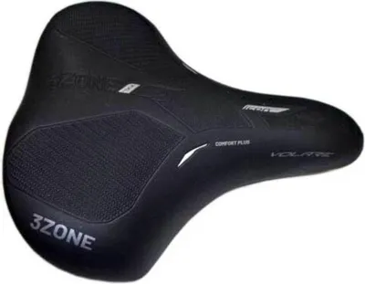 Produktbild von Selle Bassano Sattel SB Volare 3Zone Comfort Plus XXL Schwarz