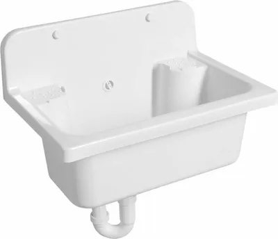 Obrázek produktu pro Závěsné umyvadlo 55x37cm, plast, bílé