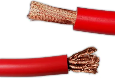 Produktbild von 1x6mm² FLRY-B-Kabel Rot (50m Rolle)