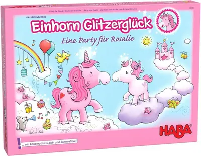Produktbild von Haba Einhorn Glitzerglück – Eine Party für Rosalie; 302767