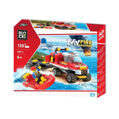Produktbild von Klocki Blocki MyFireBrigade Wasserwächter