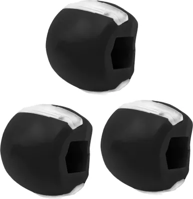 INF Silikónový posilňovač čeľustí Jawline Black 3 Pack