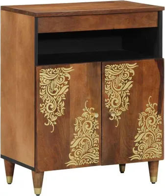 Immagine prodotto di Credenza Marrone 60 x 33 x 75 cm Legno di mango massello