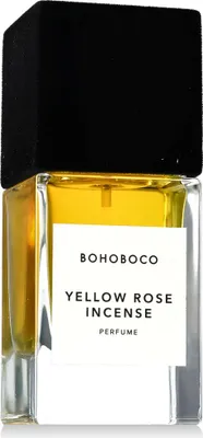 A close-up studio shot of a perfume bottle.
