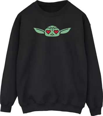 Produktbild von Star Wars - "The Mandalorian" Sweatshirt für Herren BI46665 (L) (Schwarz)
