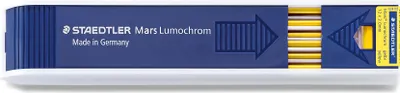 Produktbild von Staedtler Farbmine Mars Lumochrom gelb 12St