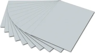 Zdjęcie produktu dla folia Fotokarton, (B)500 x (H)700 mm, 300 g/qm, hellgrau