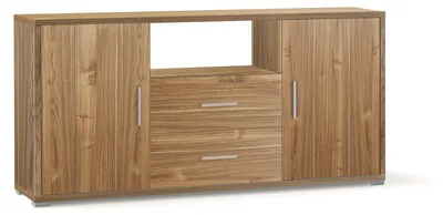 Immagine prodotto di Madia 2 Ante 2 Cassetti 174x84x41 cm Noce Stelvio