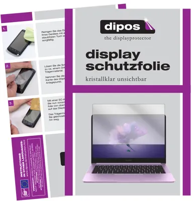 Produktbild von 2x Schutzfolie für Honor MagicBook 14 Zoll klar Displayschutzfolie Folie Display Schutz dipos