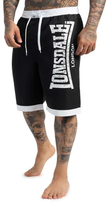 Produktbild von Lonsdale Herren-Badehose, schnell trocknende, knielange Strandshorts,SW5XL