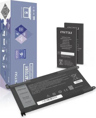 Produktbild von WDX0R P75F P62F P66F T2JX4 WDXOR Akku für Dell