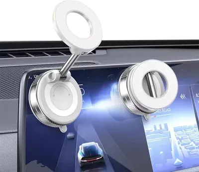 Produktbild von Magnetische Handyhalterung Auto 360° Saugnapfhalter für Armaturenbrett und Scheibe Kfz Handyhalter Car Phone Holder kompatibel