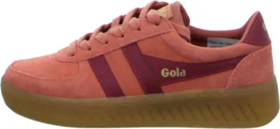 Produktbild von Gola Damen Schnürschuhe Grandslam Suede 48932-36, 48932-37, 48932-38, 48932-39, 48932-40, 48932-41, 48932-42 GOL-CLA589CK clay/cerise/gum 41