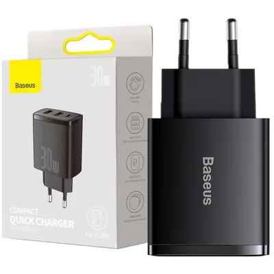 Produktbild von Baseus CCXJ-E01, Drinnen, AC, Schwarz