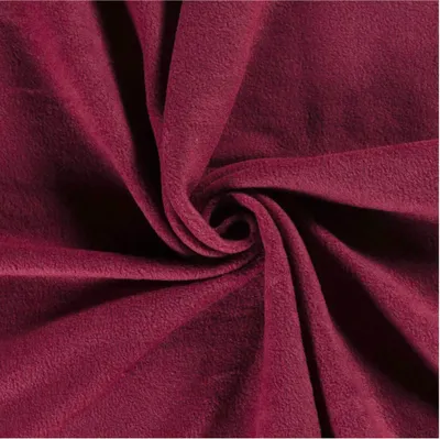 Fleecestoff Vliesstoff Fleece Stoff Zuschnitt ab 0,5m Meterware am Stück sangriarot