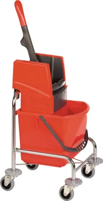 Image de Chariot de nettoyage VERMOP Seau 1 x 17 l et presse - 448