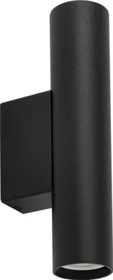 Immagine prodotto di Applique FOURTY nera 2xGU10x10W in metallo, dimensioni: 18x4x7,5 cm, IP20, Nowodvorski Lighting