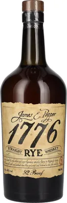 Productafbeelding van 1776 James E. Pepper Straight RYE Whiskey 46% Vol. 0,7l