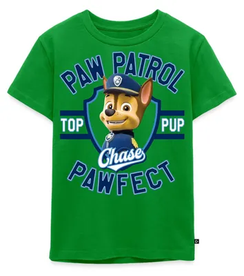 Produktbild von Spreadshirt Paw Patrol Chase Pawfect Kinder Premium T-Shirt, 122/128 (6 Jahre), Grün
