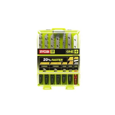 Produktbild von Ryobi RAK10JSBWM 10tlg. Stichsägenblätter