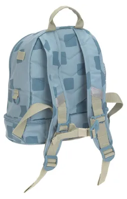 Productafbeelding van LÄSSIG Mini rugzak voor kinderen, 6,5 liter, geschikt vanaf 3 jaar, design "Pattern Party", blauw