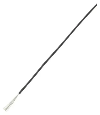 Zdjęcie produktu dla Przewód sterowniczy LiY, 0,5 mm², czarny, 10 metrów, elastyczny, izolowany PVC