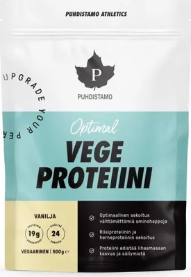 Produktbild von Optimal Vegan Protein Proteinpulver, Vanille, 600 g