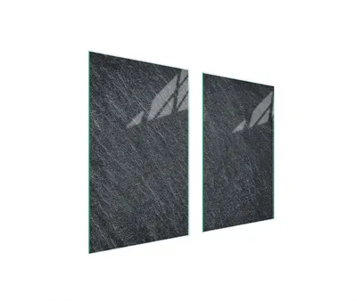 Produktbild von Glasschutzplatte Für Herd 75X52 Schiefer