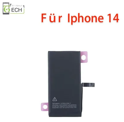 Produktbild von Ersatz Akku für iPhone 14 inkl. Kleber 3279mAh Accu Batterie Battery