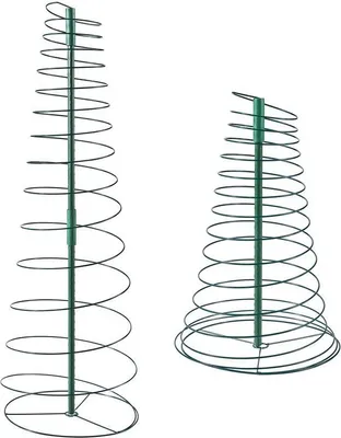 Produktbild von Rankhilfe Rankspirale Ranksäule 2er Set Tomatensäule Kletterhilfe Spirale 150 cm