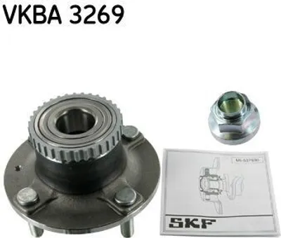 Produktbild von SKF Radlagersatz Hinten für CHEVROLET Rezzo (U100) VKBA 3269