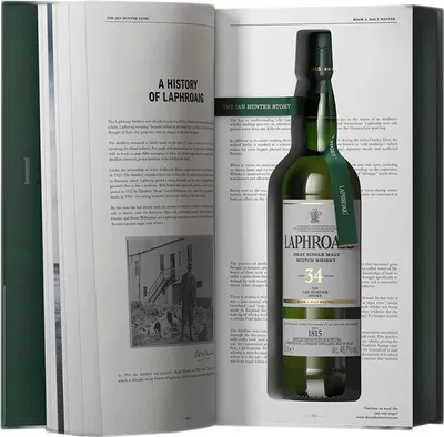 Produktbild von Laphroaig 34 Years Ian Hunter - Story Book 4 + Box 700ml 46,2% Vol.