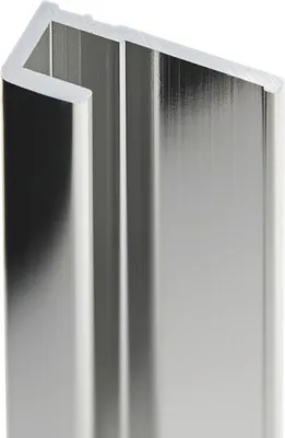 Produktbild von Decodesign Endprofil eckig, chromoptik D1901621 41 210