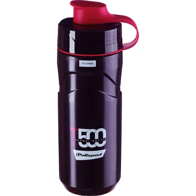 Produktbild von POLISPORT Thermoflasche T500 Schwarz/Rot 500/650ml