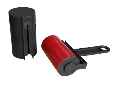 Produktbild von DAUERFUSSELROLLER abwaschbar Fusselentferner Kleiderroller Fusselroller Kleiderbürste Tierhaarrolle Fussel Staub Roller Bürste 52