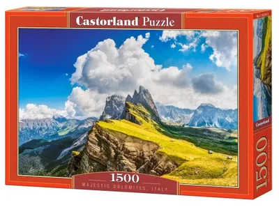 Produktbild von CASTORLAND Puzzle Majestátní Dolomity, Itálie 1500 dílků