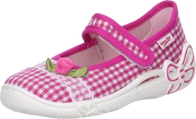 Produktbild von SUPERFIT Hausschuh Ballerina BELINDA 00287-64 vichy pink Gr.25-35 EUR 23