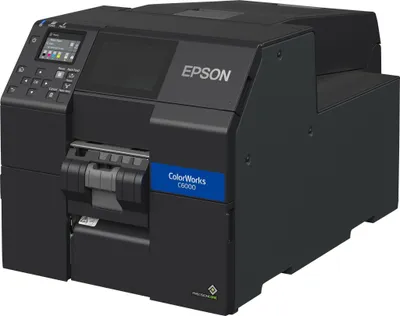 Produktbild von Epson ColorWorks CW-C6000Pe - Etikettendrucker - Farbe - Tintenstrahl - Rolle (11,2 cm)