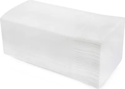 Produktbild von Papierhandtücher SemyTop - 2-lagig - hochweiß - V-Falz -6400  Falthandtücher