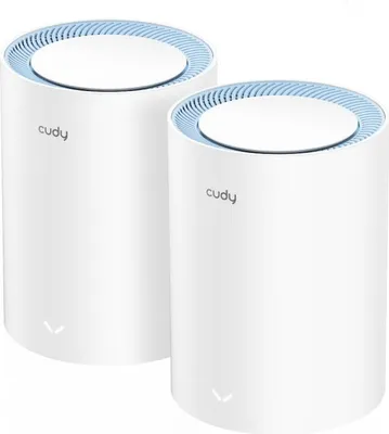 Produktbild von CUDY M1200 AC1200 Wi-Fi Mesh Solution 2er-Pack