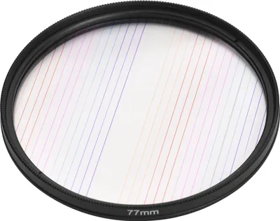 Produktbild von 77-mm-Rainbow-Streak-Objektivfilter Spezialeffekte Anamorphotischer optischer Glasfilter fuer DSLR-Kameras