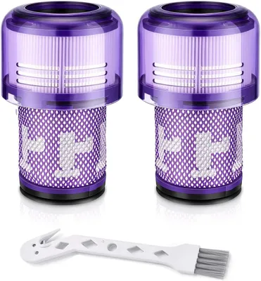 Produktbild von Filter fš¹r Dyson V12, Ersatz Filter fš¹r Dyson V12 Detect Slim Absolute Extra Total Clean Fluffy Staubsauger, Waschbar Hepa Filter Ersetzen Sie # DY-971517-01