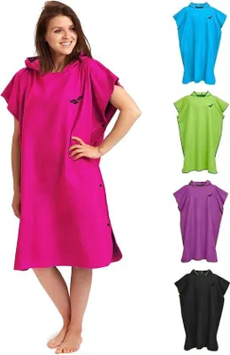 Produktbild von Famanu Surfponcho mit Kapuze - Größe L, Rosa